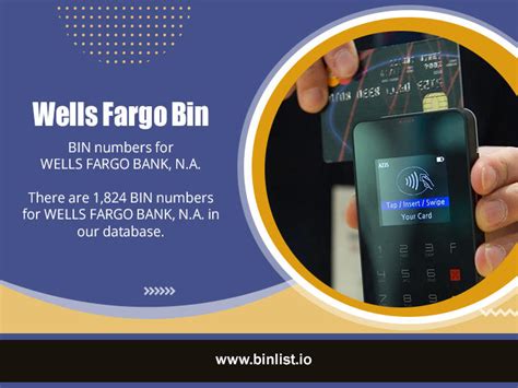 wells fargo bin list.